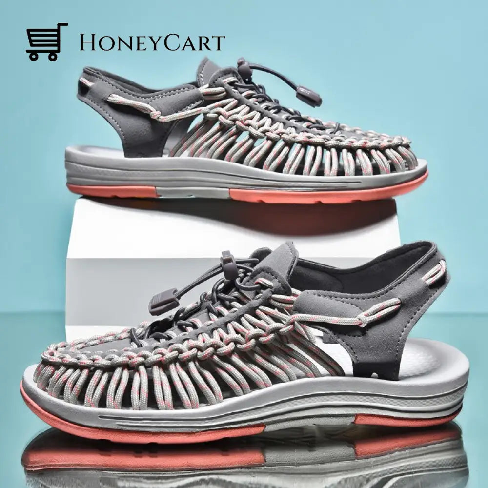 Hollow-Out Breathable Unisex Beach Shoes B / 35