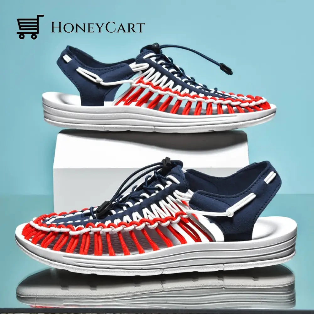 Hollow-Out Breathable Unisex Beach Shoes E / 35