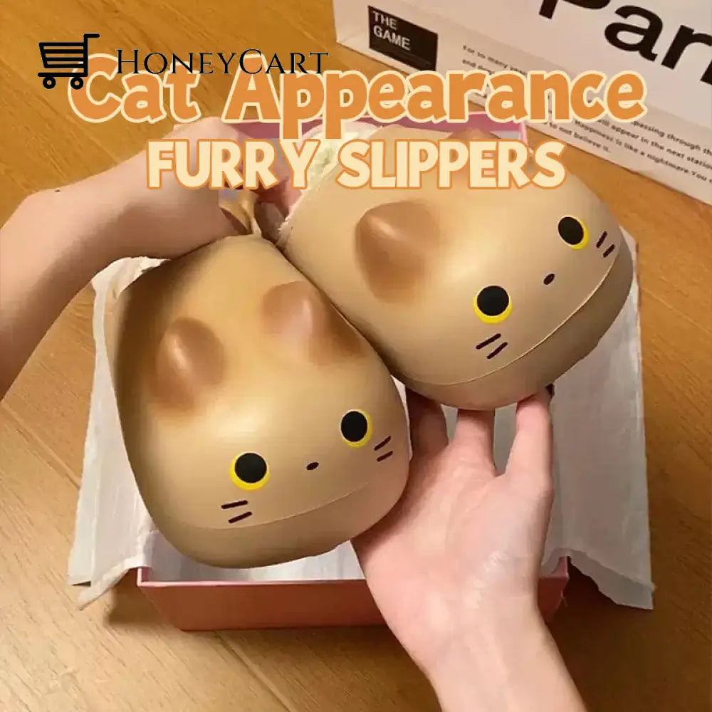 Home Winter Furry Slippers Beauty& Health