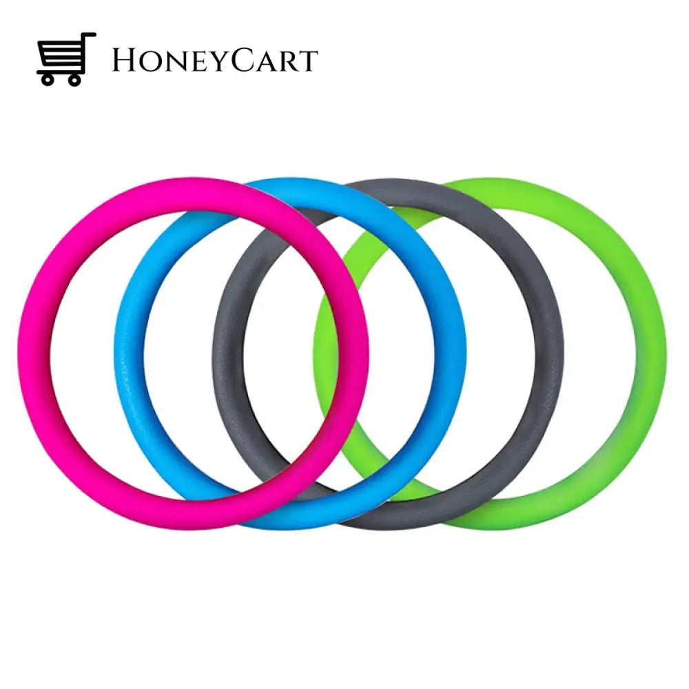 Honeycomb Silicone Steering Wheel Cover