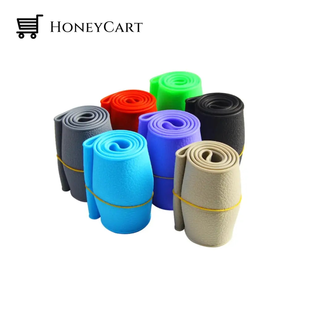 Honeycomb Silicone Steering Wheel Cover