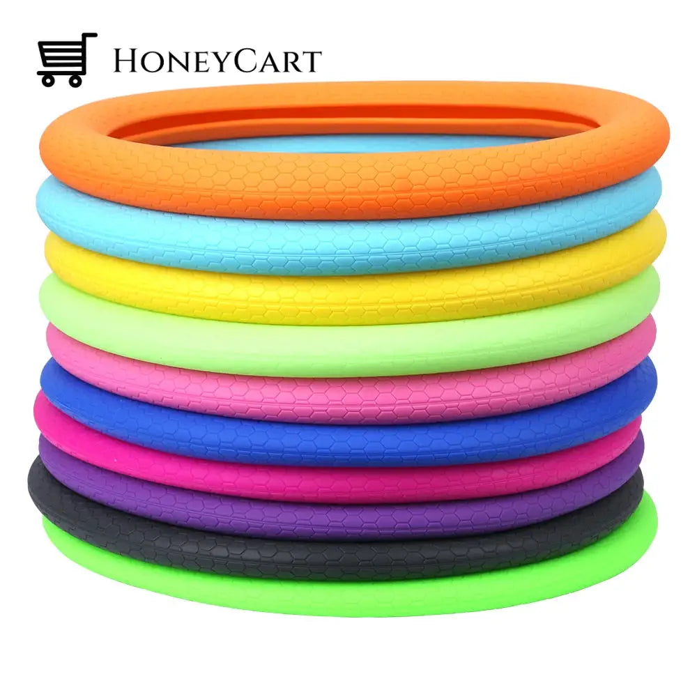 Honeycomb Silicone Steering Wheel Cover