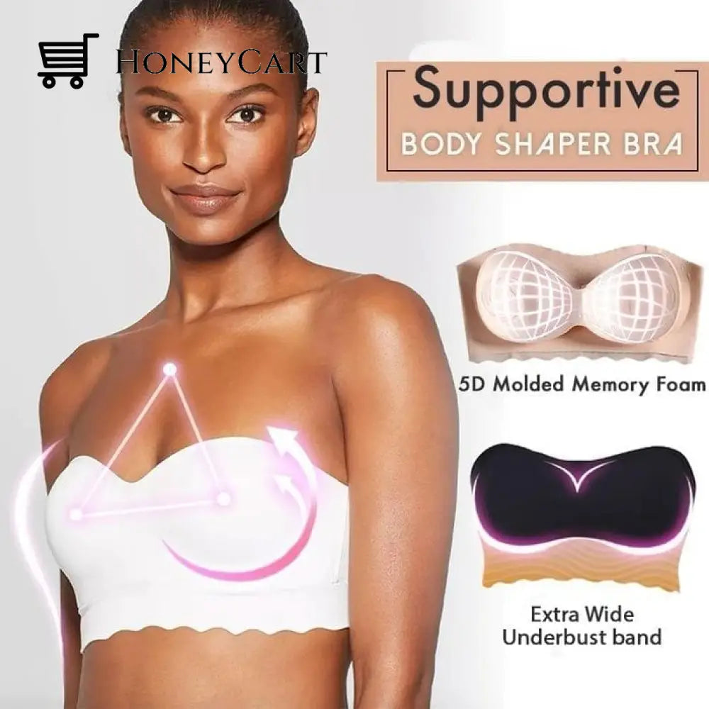 Hot Sale 49% Off Ice Silk Non-Slip Tube Top Strap Bra