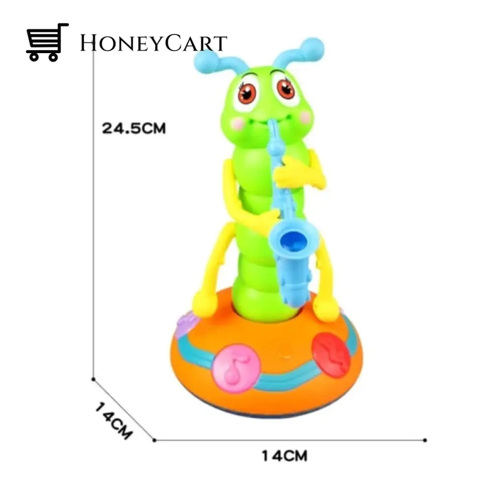 Hot Sale Dancing Saxophone Caterpillar Kids & Gift Toys