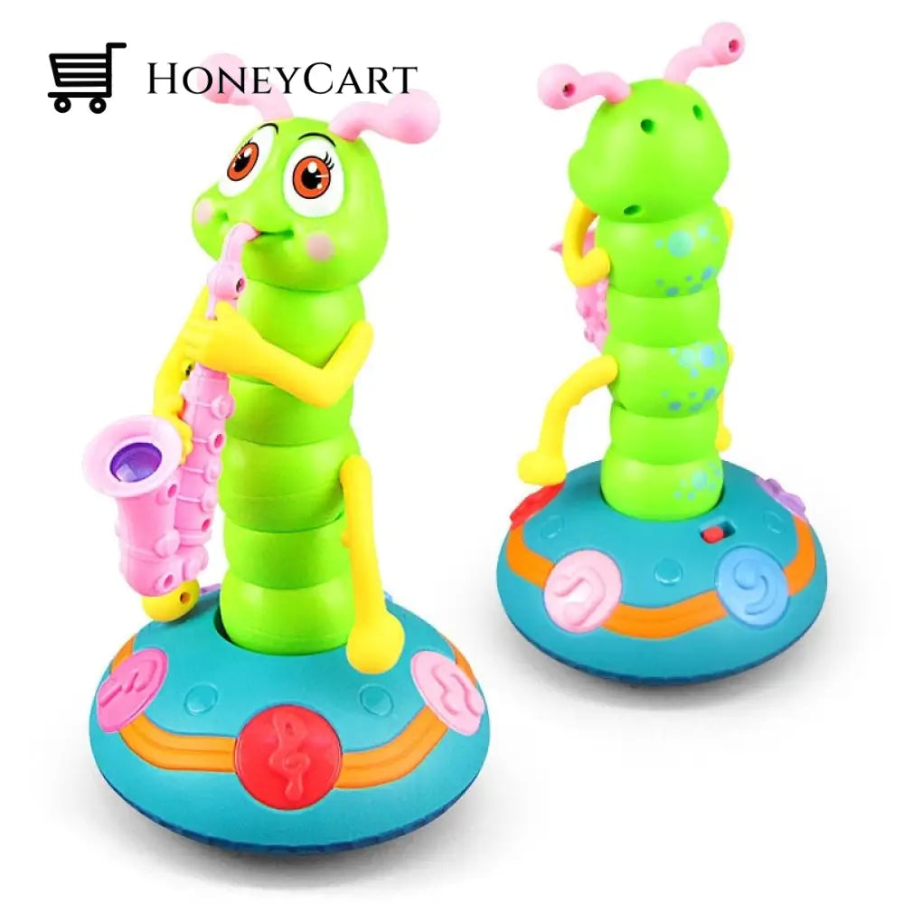 Hot Sale Dancing Saxophone Caterpillar Kids & Gift Toys