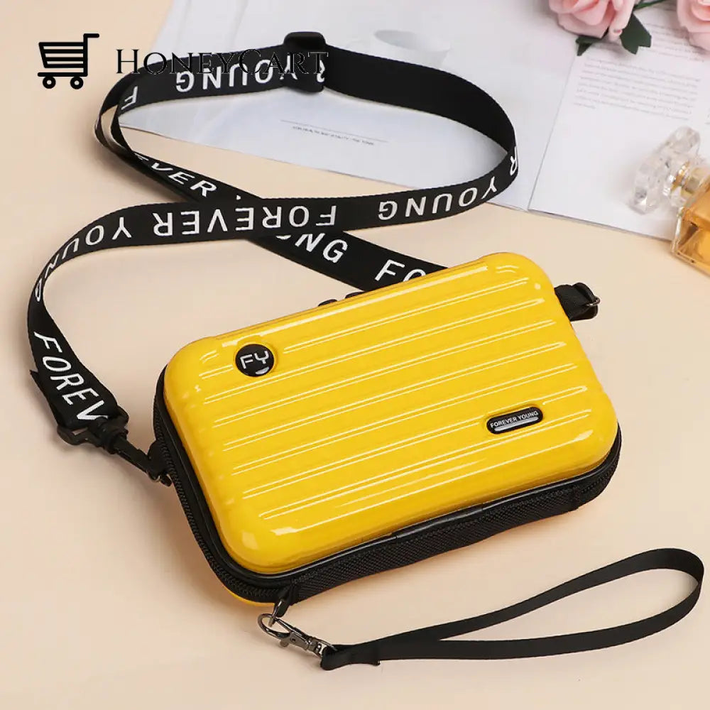 Hot Salemini Suitcase Bag For Women Yellow