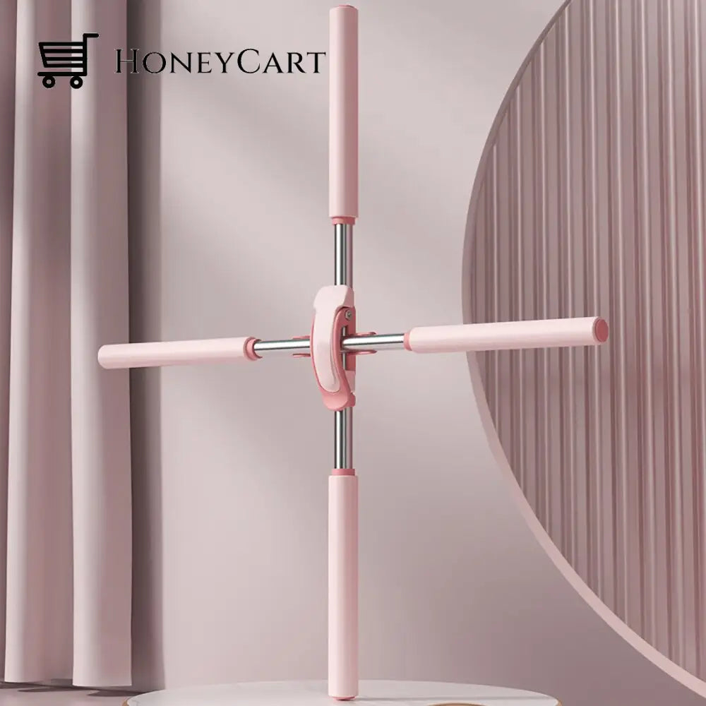 Hotyoga Hunchback Corrector Adjustable Stainless Steel Pink
