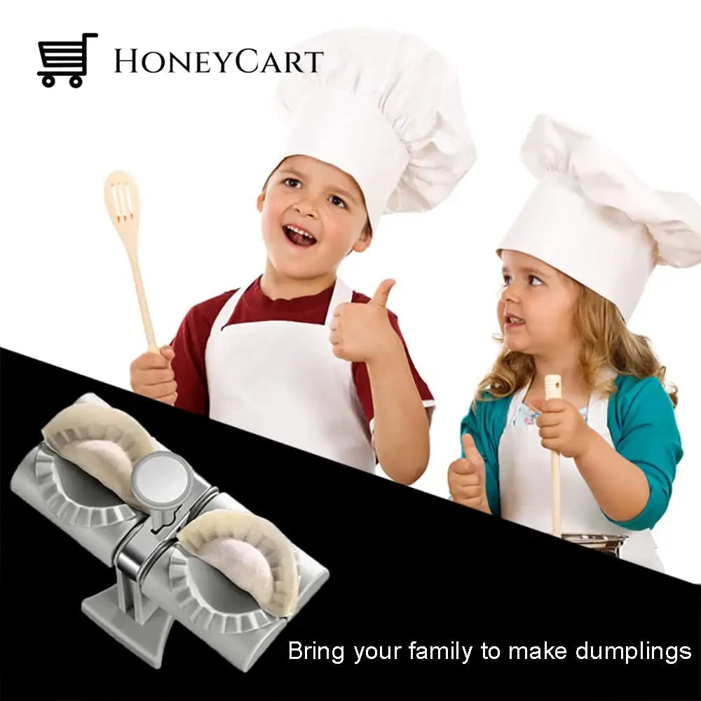 Household Double Head Automatic Dumpling Maker Mould
