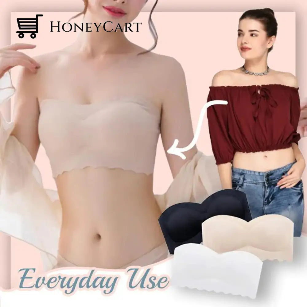Ice Silk Seamless Wrapped Bra
