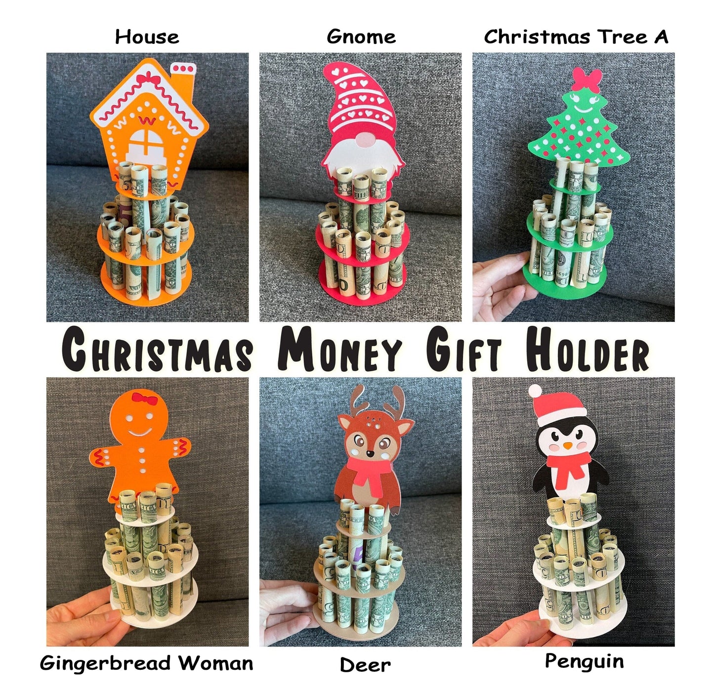 💥CHRISTMAS SALE💥CHRISTMAS UNIQUE MONEY HOLDER