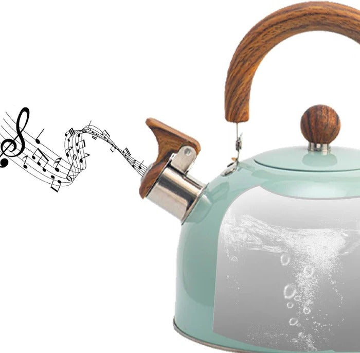 Whistling Kettle for Hot Drink Preparation