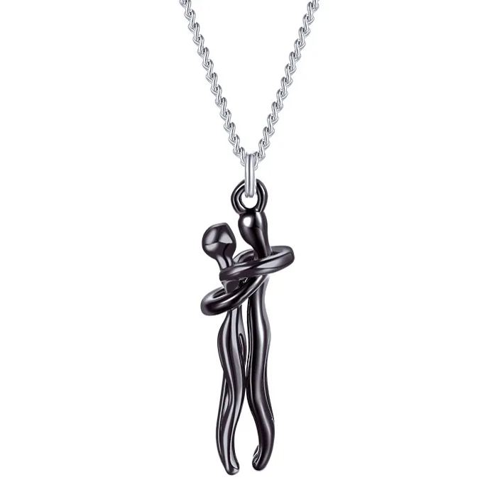 🤗💞Couple Embrace Pendant Necklace