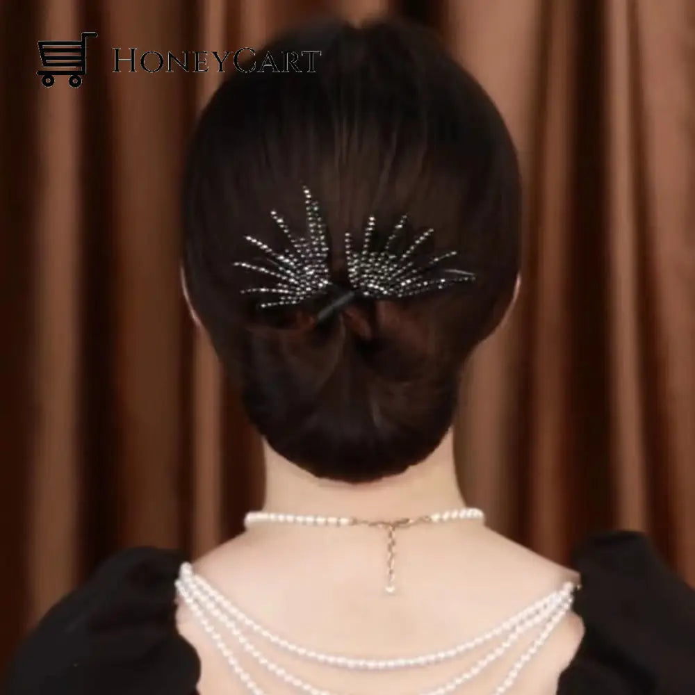 Ins Style Elegant Lazy Hair Curler 13 Styles Black Wings