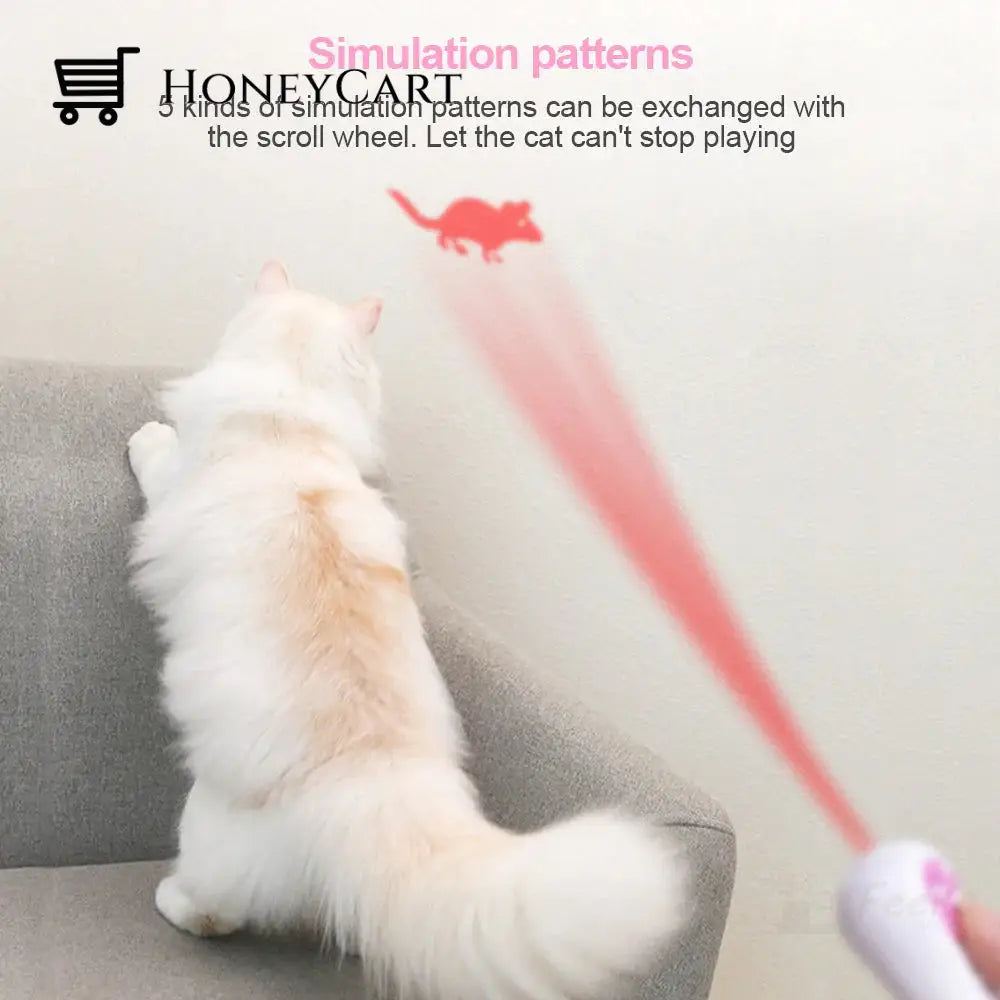 Interactive Led Projection Pointer Cat Toy