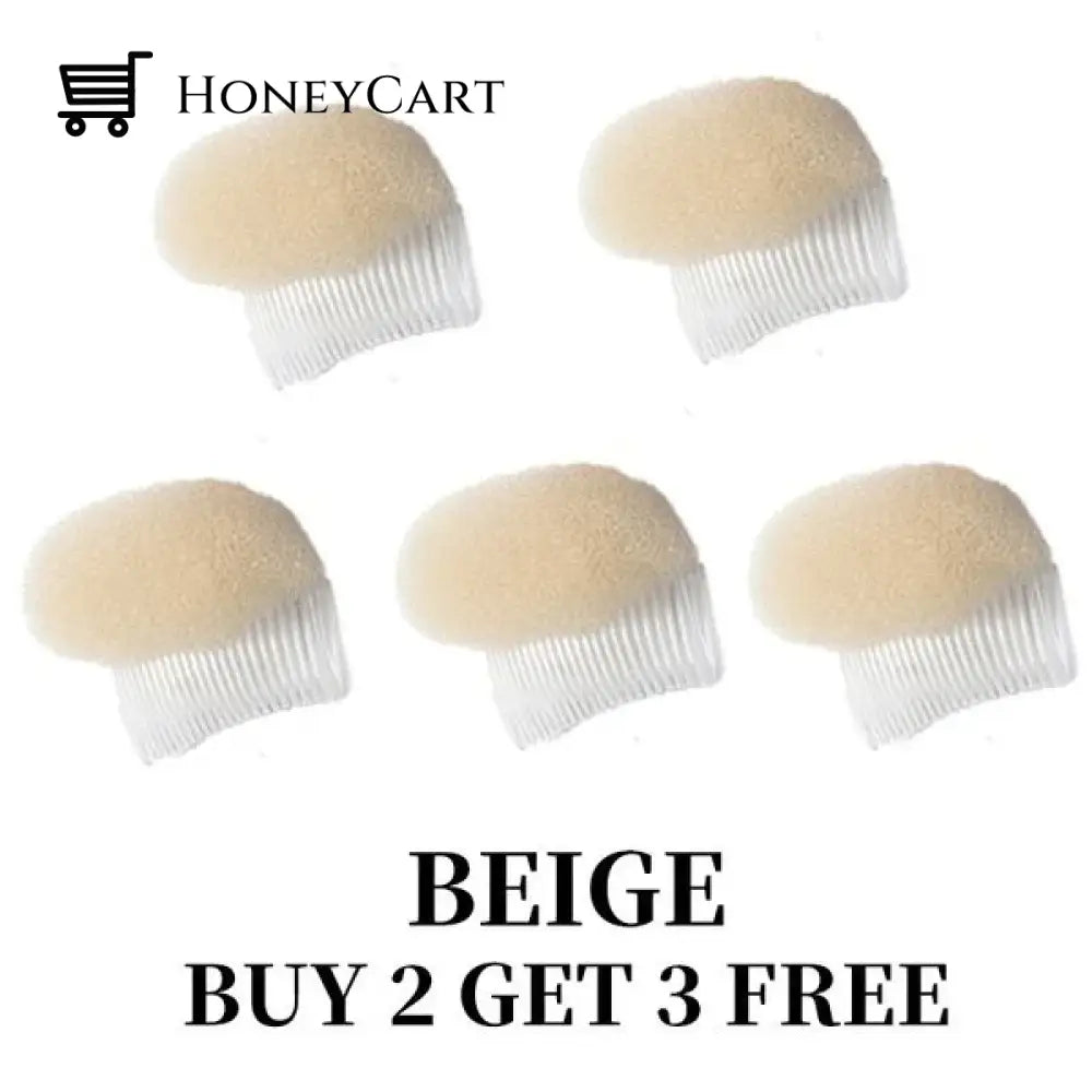 Invisible Fluffy Hair Clip Creamy-White / Buy 2 Get 3 Free Tool