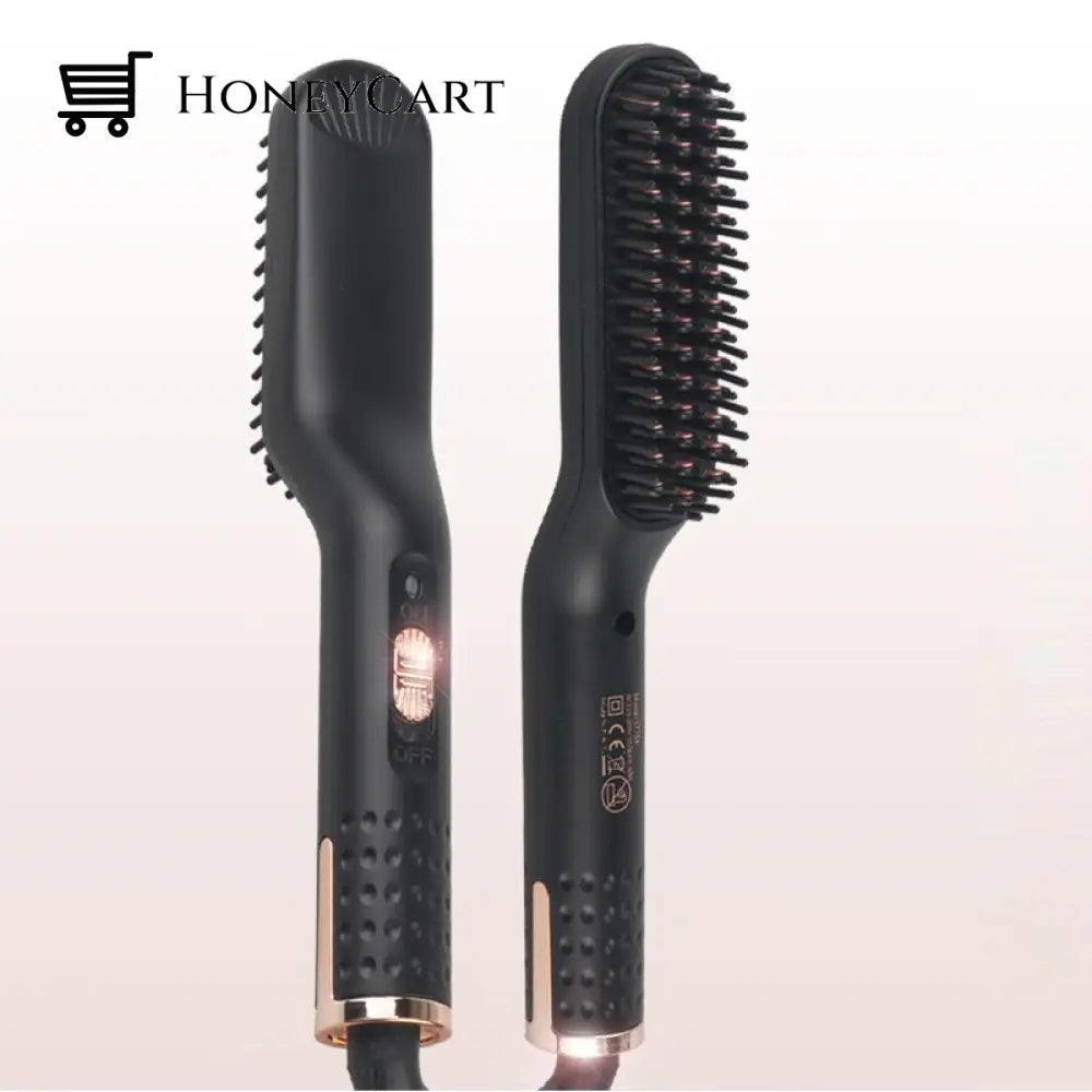 Ion 3-In-1 Mens Beard Straightener Black / Eu