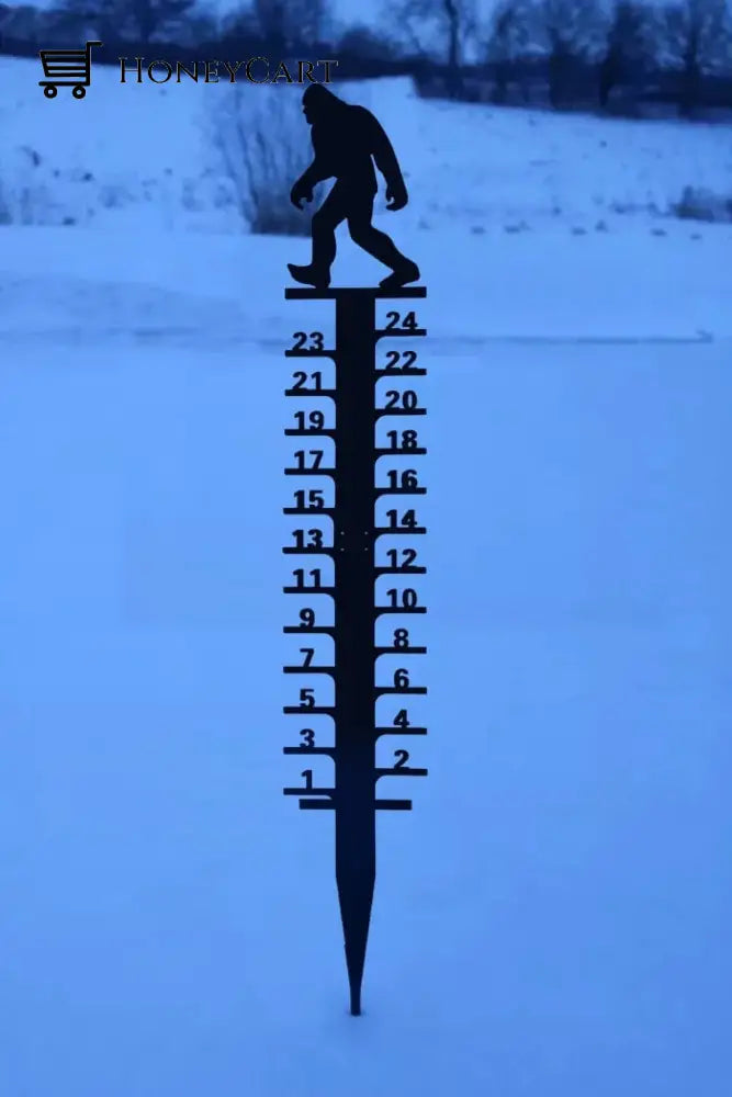 Iron Art Snow Gauge
