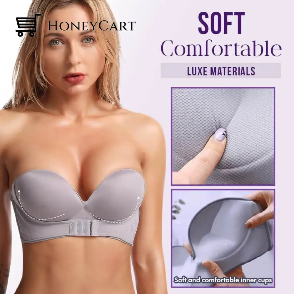 Jessie Bra Wireless Strapless Push Up