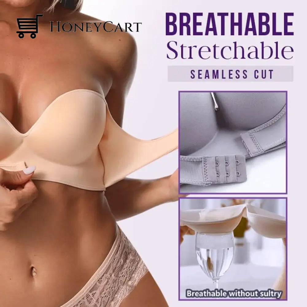 Jessie Bra Wireless Strapless Push Up
