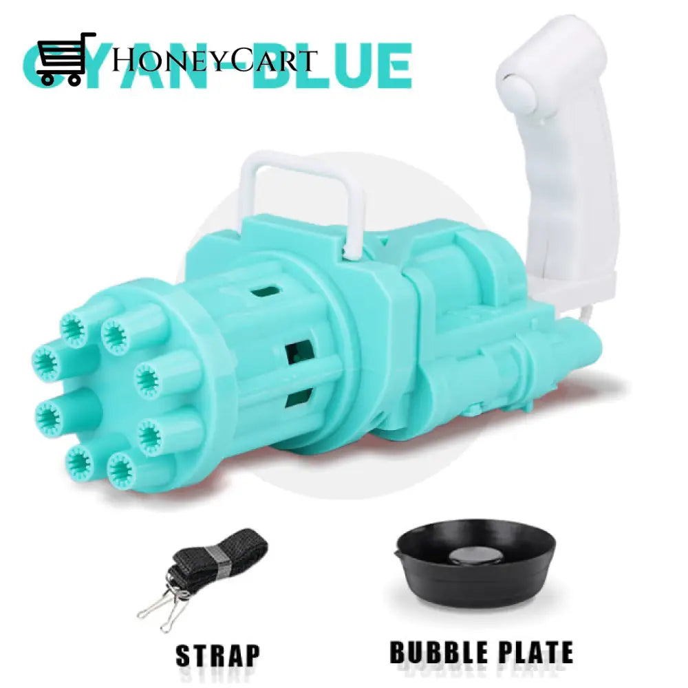 Kids Bubble Gun Machine Green