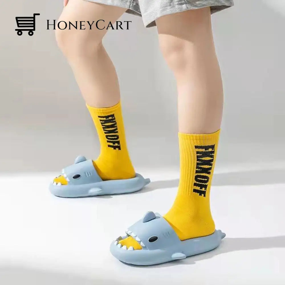 Kids Cloudy Shark Slide