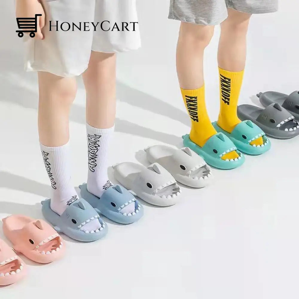 Kids Cloudy Shark Slide