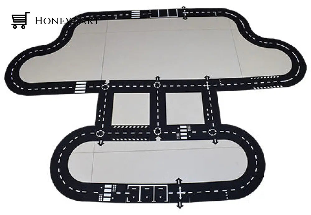 Kids Diy Traffic Roadway Track Puzzle - Children Road Building 50Pcs Big Set Toys