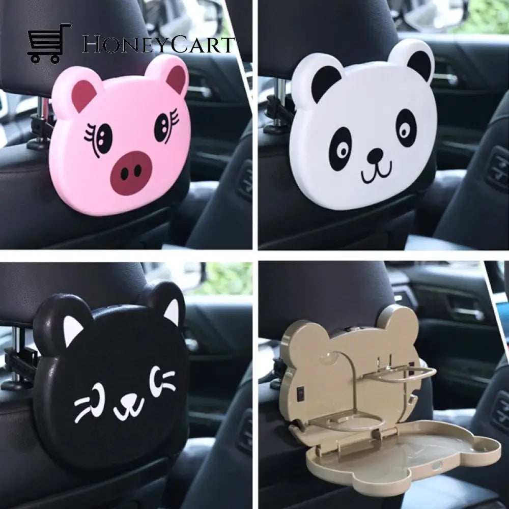 Kids Foldable Car Back Seat Table Tables