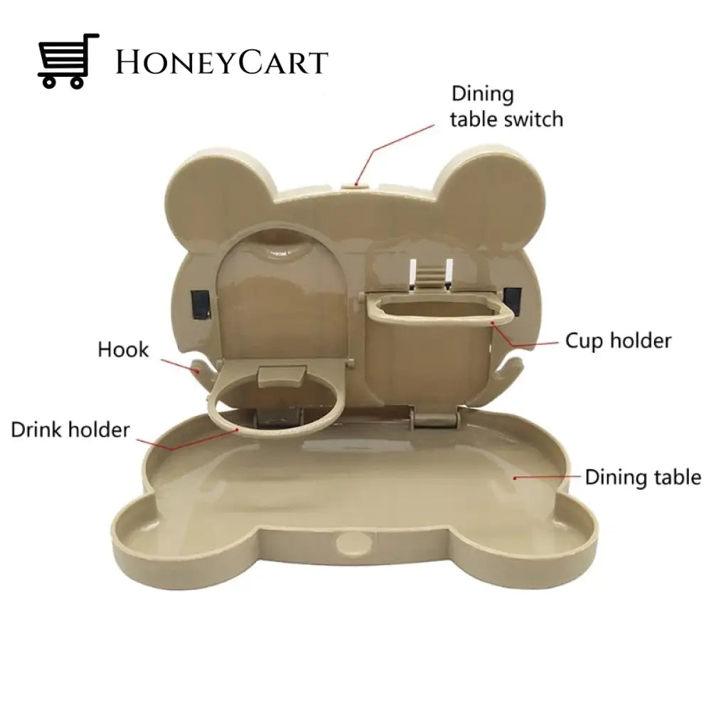 Kids Foldable Car Back Seat Table Tables