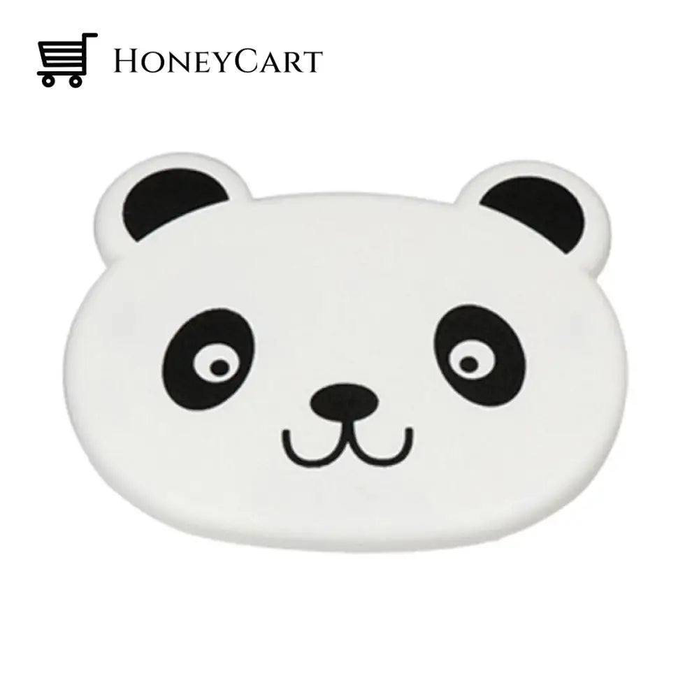 Kids Foldable Car Back Seat Table White Tables