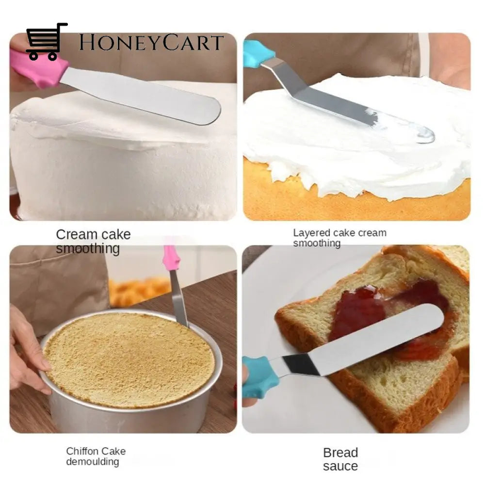 Kitchen Cake Cream Spatula Stainless Steel