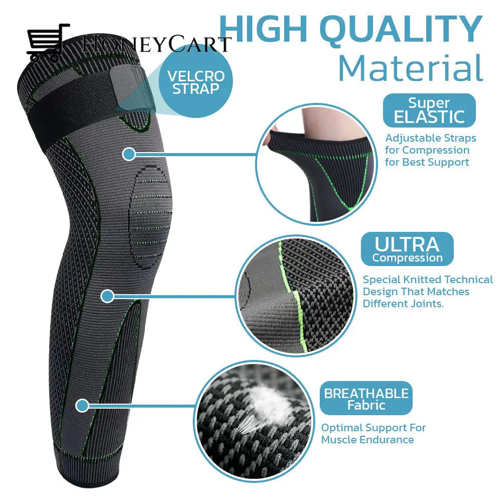 Kneeca Tourmaline Self-Heating Knee Sleeve Limited Time Discount Last 40 Minutes