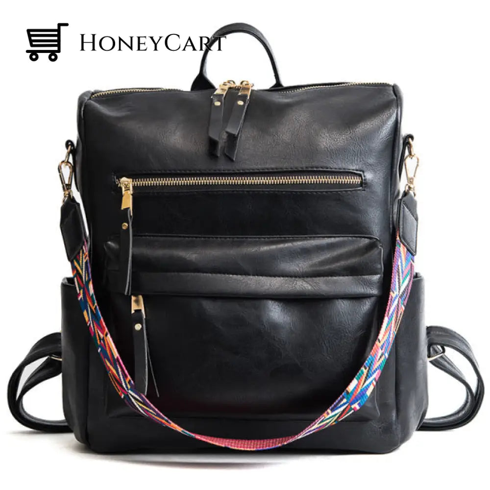 Large Capacity Backpack Black