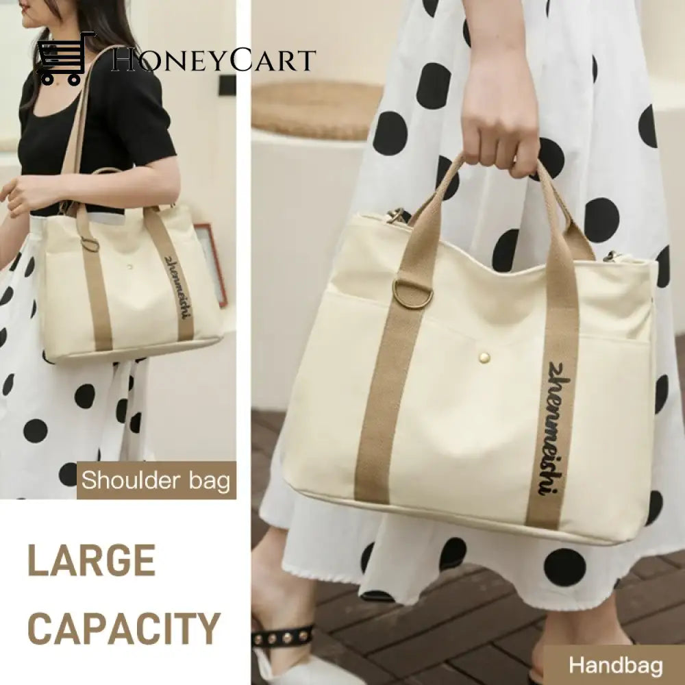 Large Capacity Stylish Canvas Bag Tool