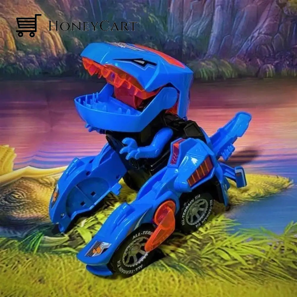 Led Dinosaur Transformation Car Toy Tool