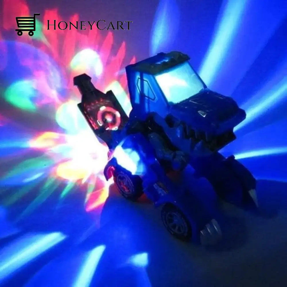Led Dinosaur Transformation Car Toy Tool