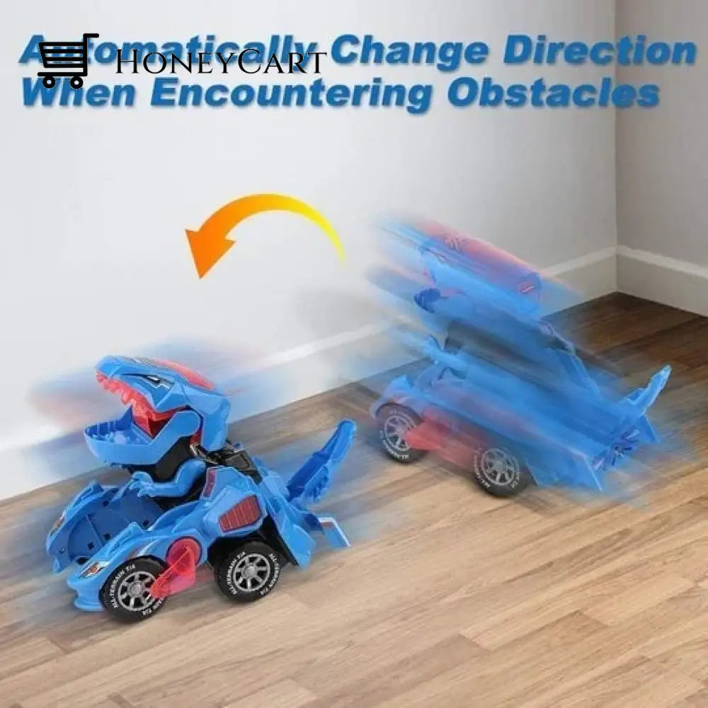 Led Dinosaur Transformation Car Toy Tool