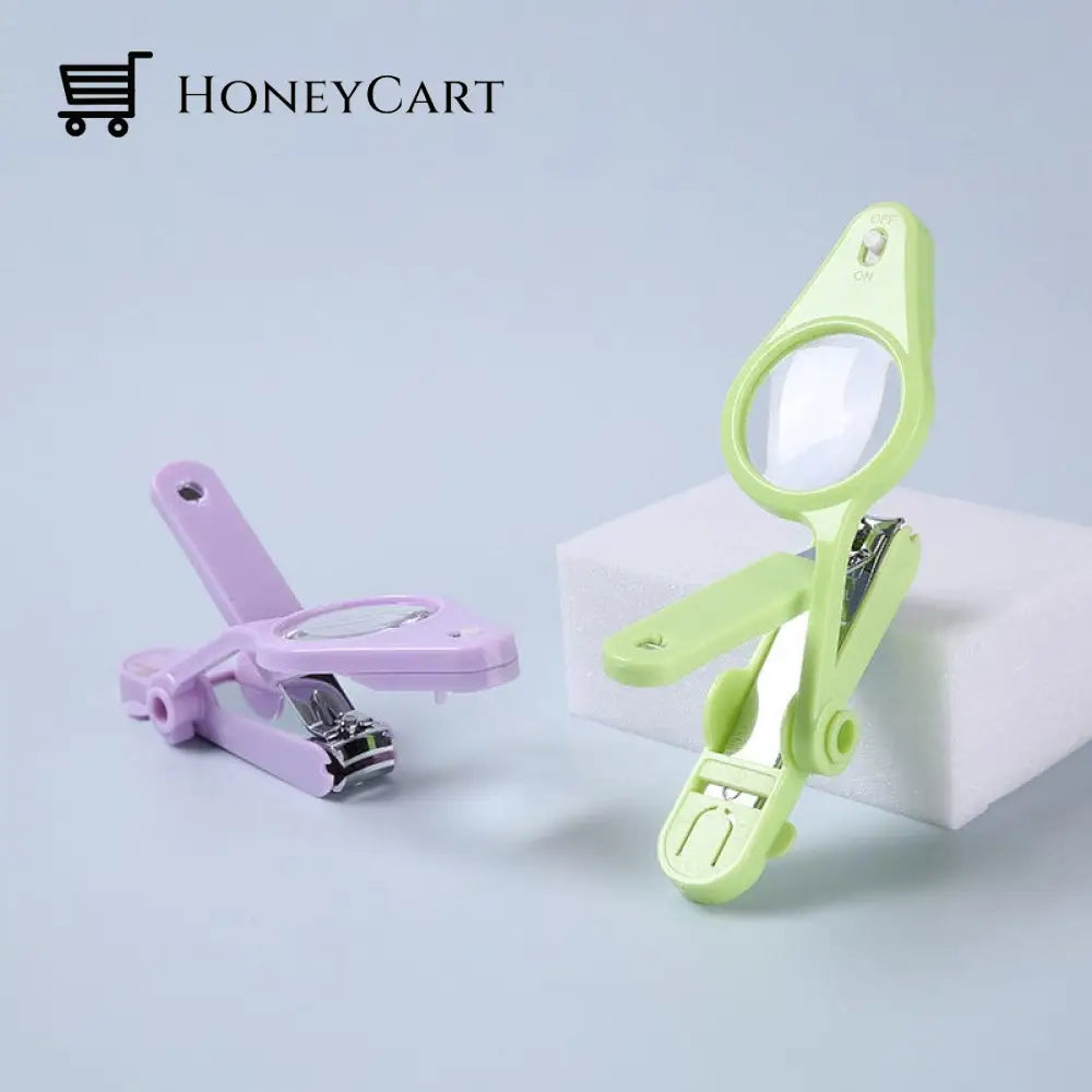 Led Lamp Professional Nail Scissors