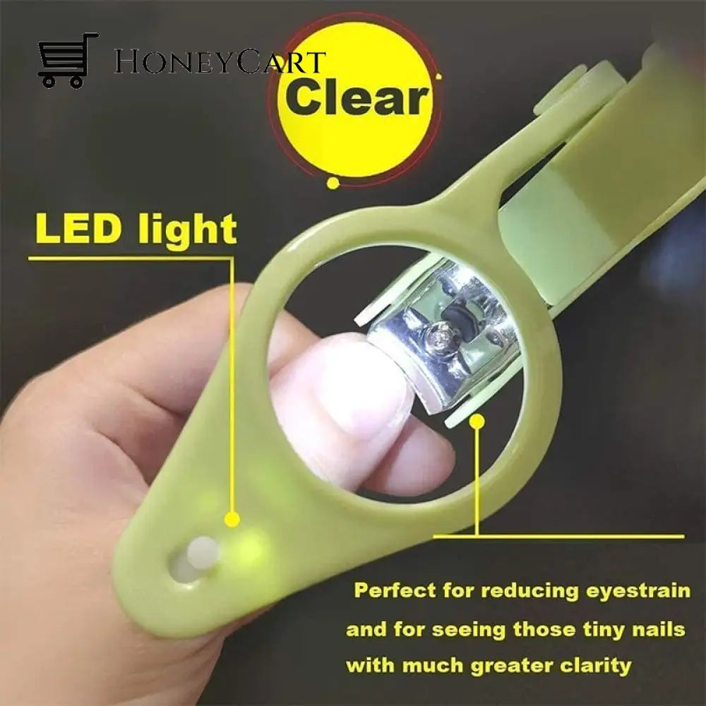 Led Lamp Professional Nail Scissors