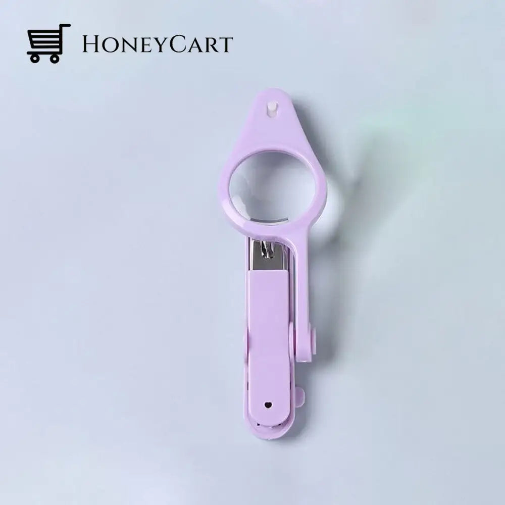 Led Lamp Professional Nail Scissors