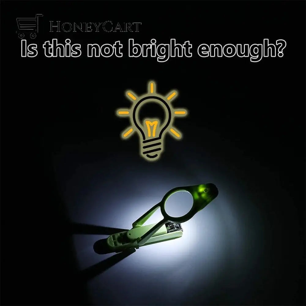 Led Lamp Professional Nail Scissors