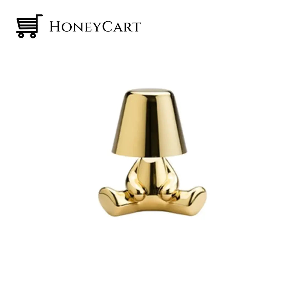 Led Little Golden Man Table Lamp Man A