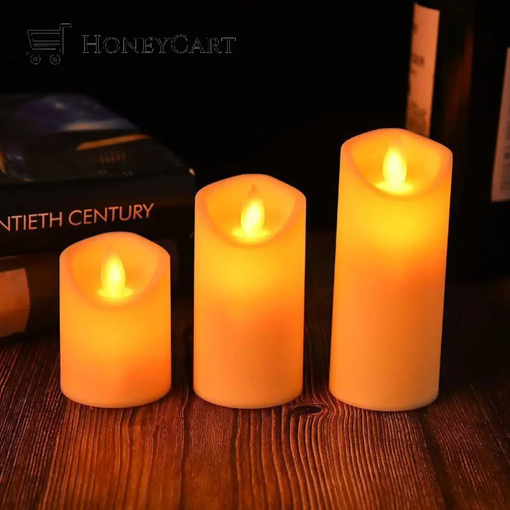 Led Swinging Electronic Candle Lamp