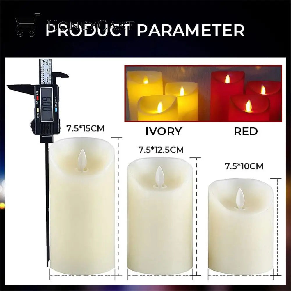 Led Swinging Electronic Candle Lamp