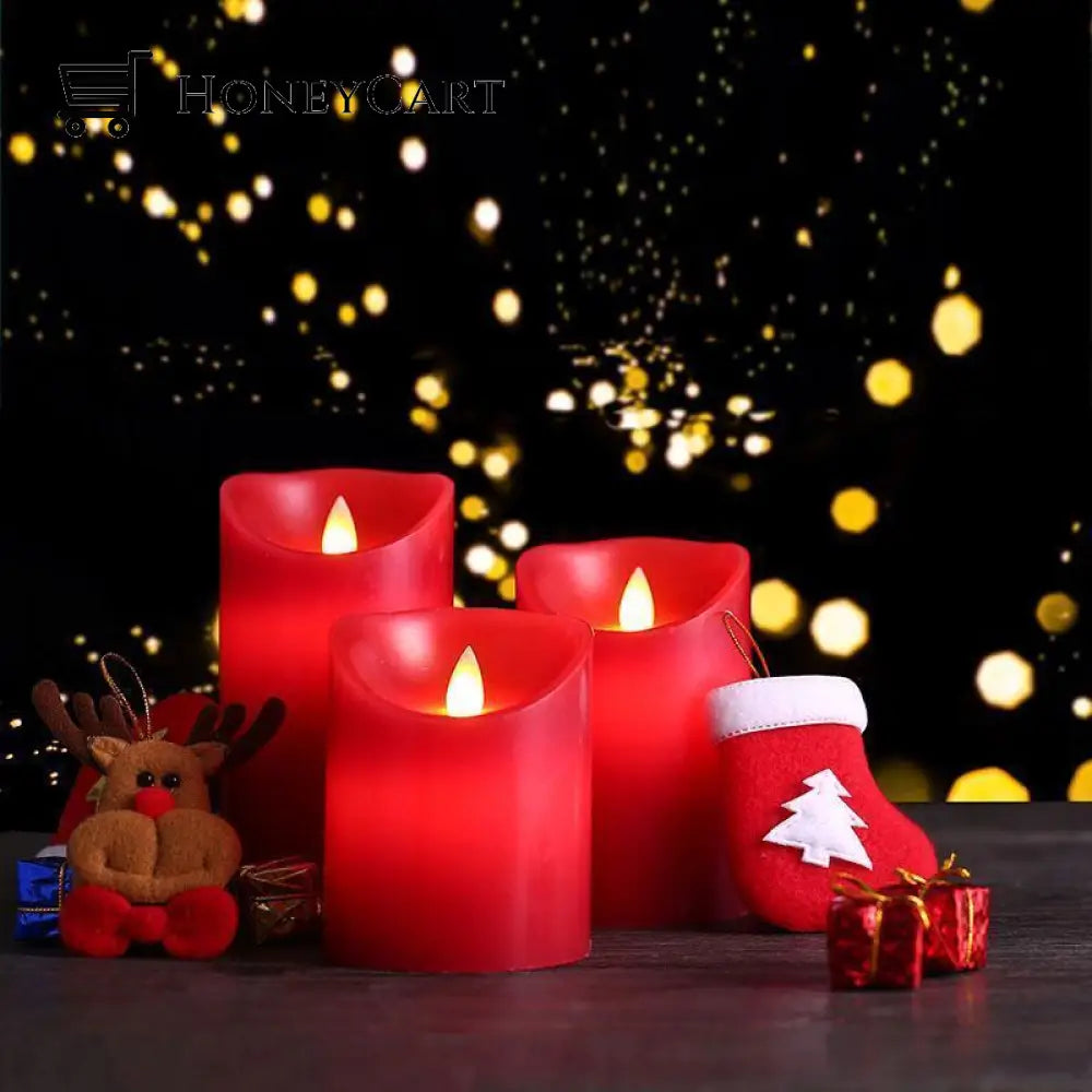 Led Swinging Electronic Candle Lamp