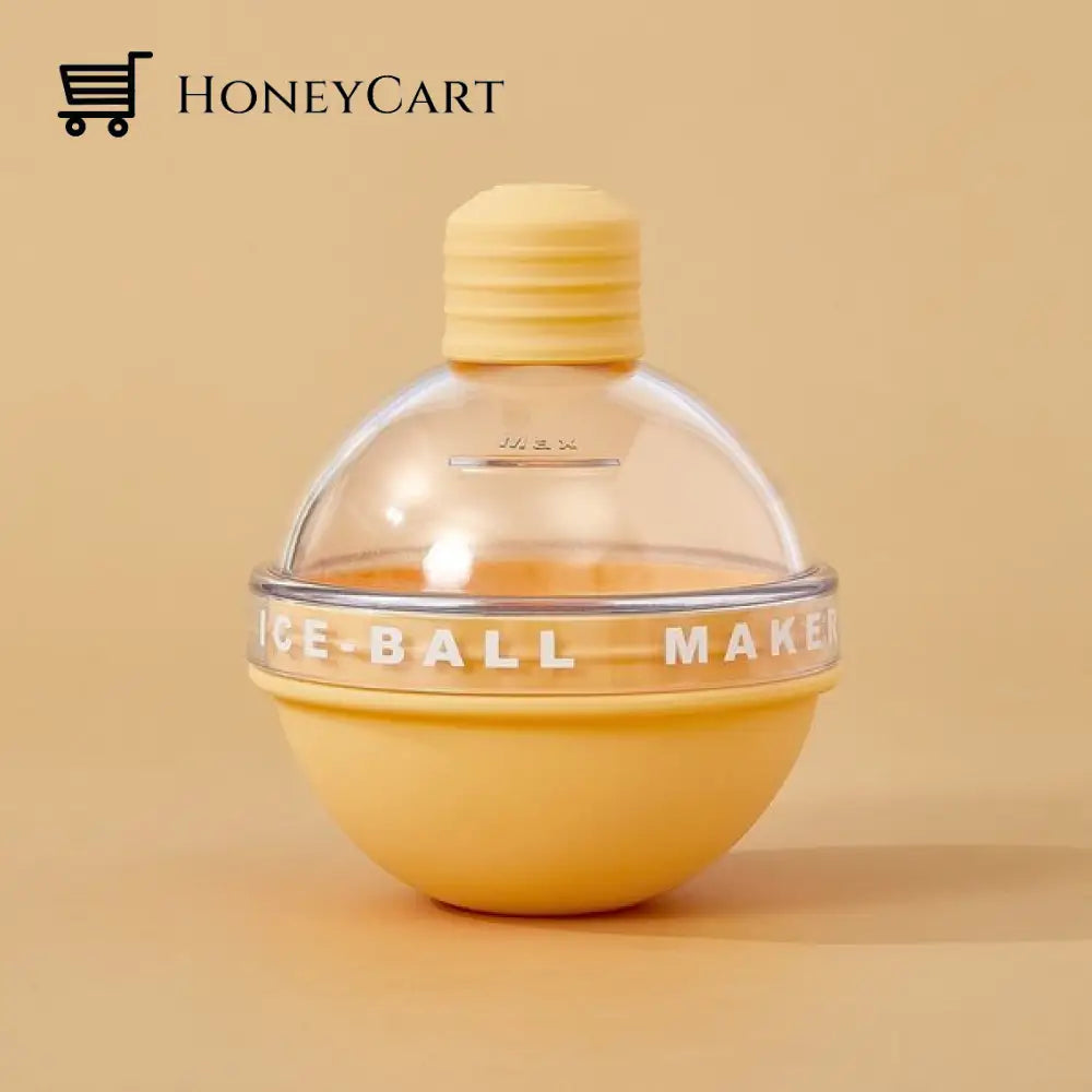 Light Bulbs Ice Molds Yellow