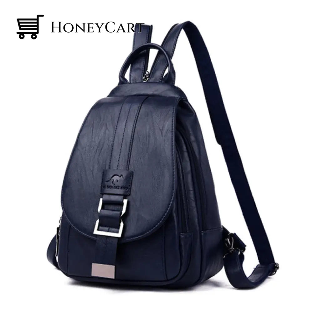 Little Cozy Backpack Blue