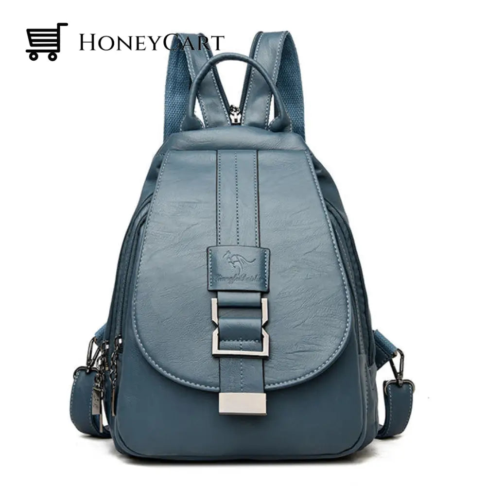 Little Cozy Backpack Lake Blue