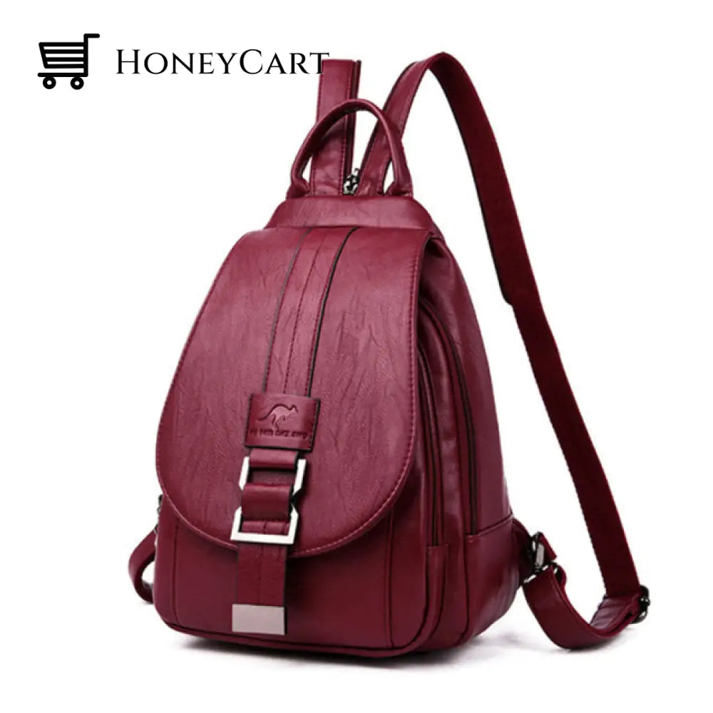 Little Cozy Backpack Red