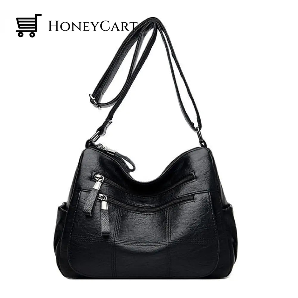 Little Cozy Shop Cross Body Bag Black